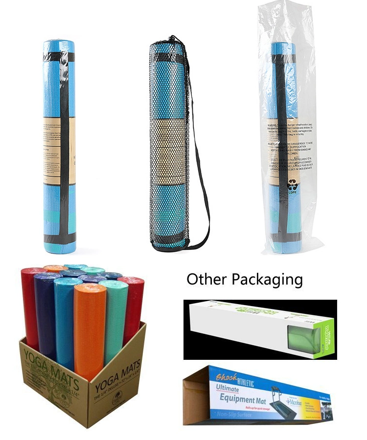 China Wholesale Recyclable Latex Free PVC Organic Yoga Mats Manufacturer