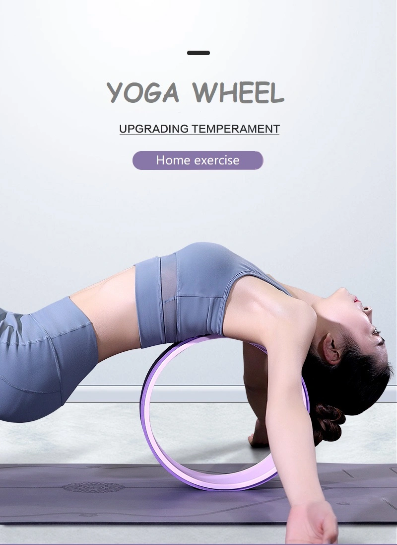 Customized High Quality Improved Camel Back Bending EVA + PP Floating Point Backache Roll Fitness Wheel Yoga