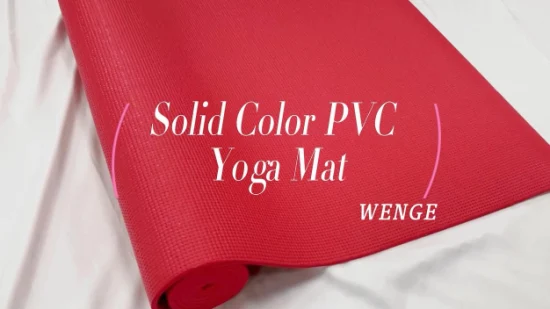 Tappetino yoga in PVC all'ingrosso da 3 mm * 61 cm * 173 cm con tracolla