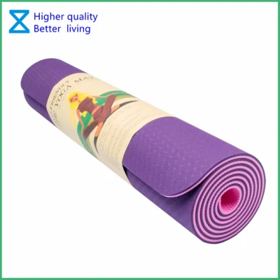 La fabbrica personalizzata produce tappetini yoga ecologici in TPE/EVA/PVC di alta qualità per adulti