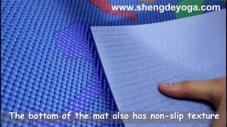 Produttore di tappetini yoga organici in PVC riciclabile senza lattice all'ingrosso in Cina